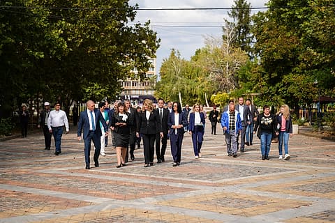 Шествие през центъра на Левски