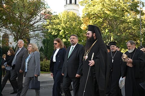 Литийното шествие за празника на Стара Загора