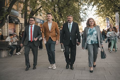 Кирил Вълчев в центъра на Стара Загора
