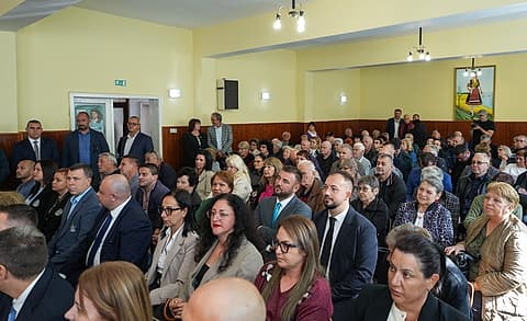 Хората на срещата с Илияна Йотова и Кирил Вълчев в Свиленград