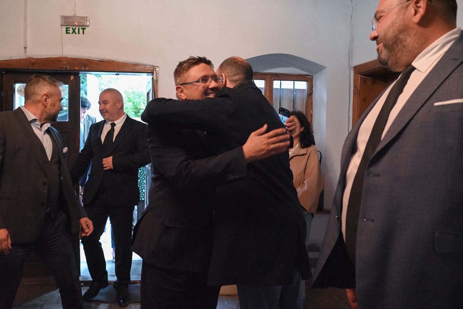 Кирил Вълчев посреща симпатизанти в Кюстендил