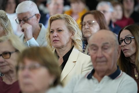 Слушатели в залата